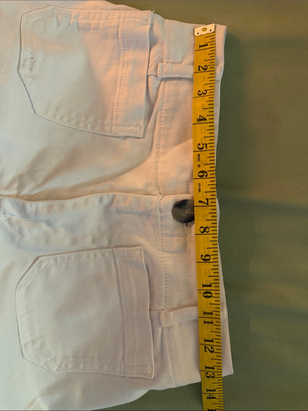 Pilcro White Wide Leg Jeans - Picture 10 of 11